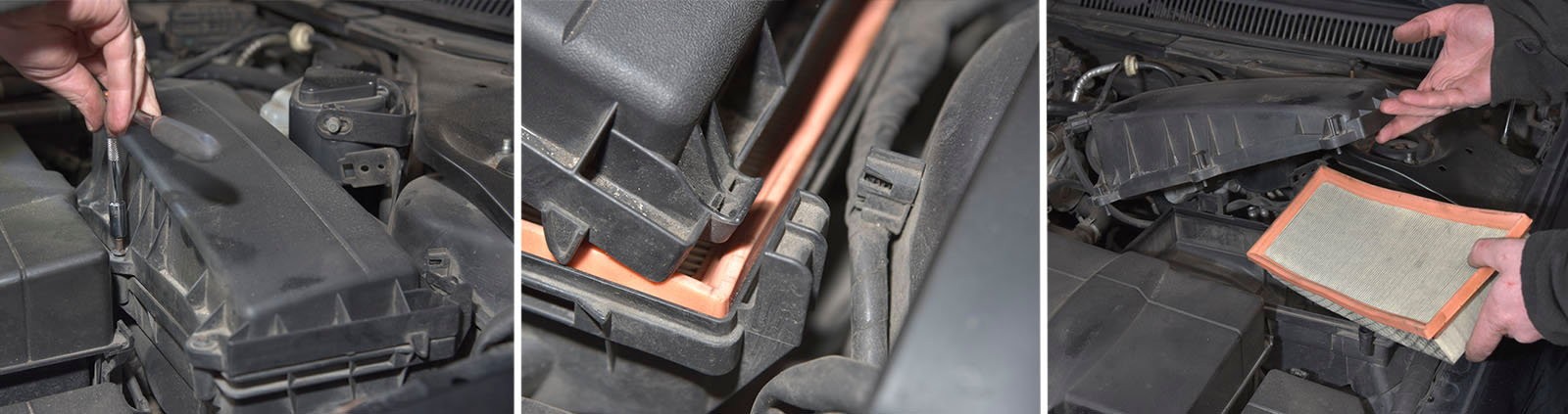 Serwis Forda Mondeo 2.0 TDCi: filtr powietrza