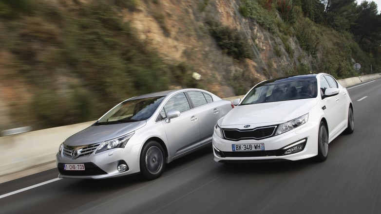 Kia Optima kontra Toyota Avensis: czy można pokonać mistrza?