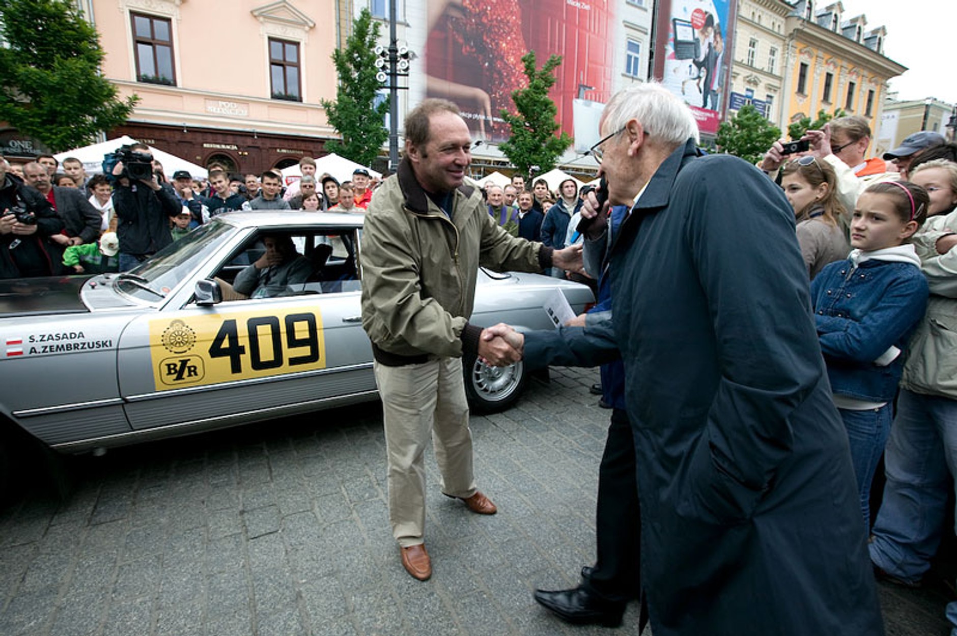 Mercedes: gwiazdy zdobyły krakowski rynek