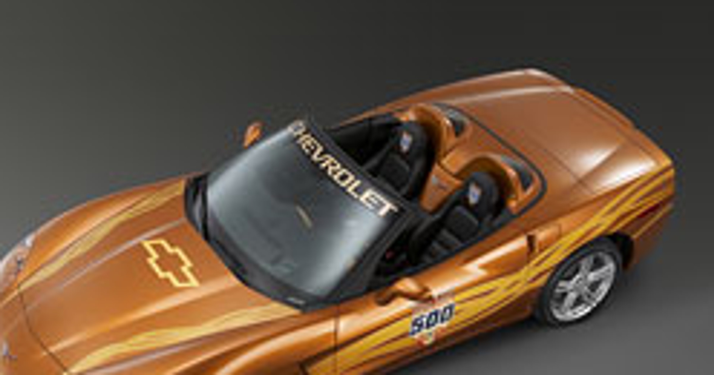 Chevrolet Corvette w roli Pace Car podczas wyścigu w Indianapolis