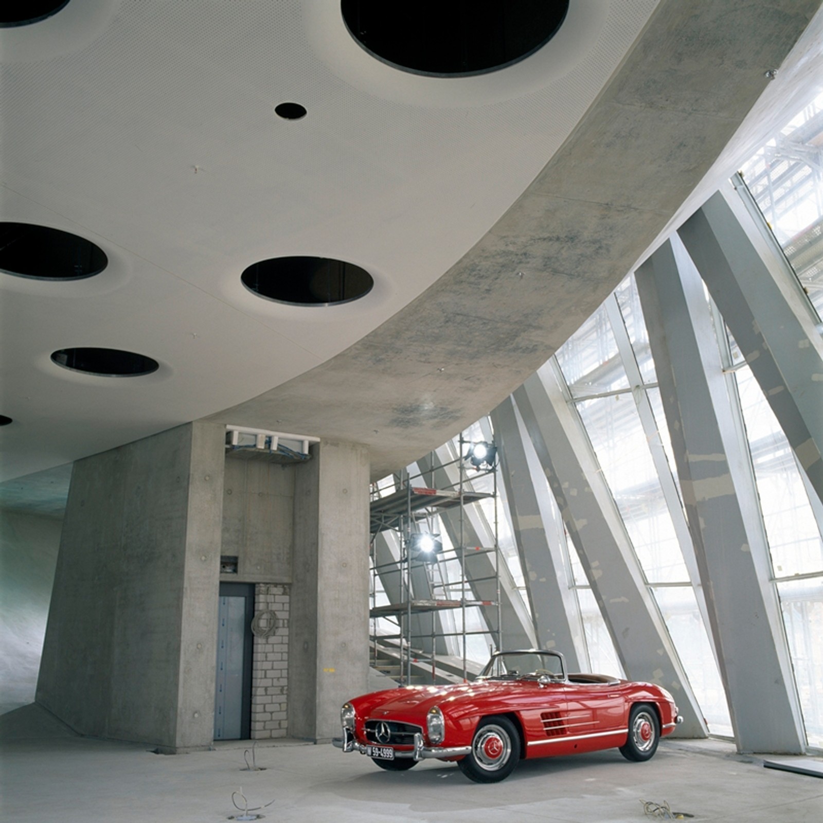 Mercedes 300SL na zdjęciach