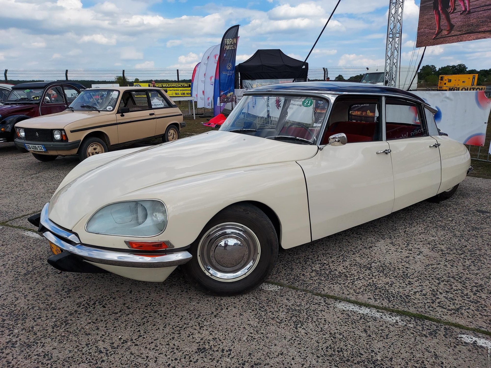 Zlot Citroenów w Toruniu