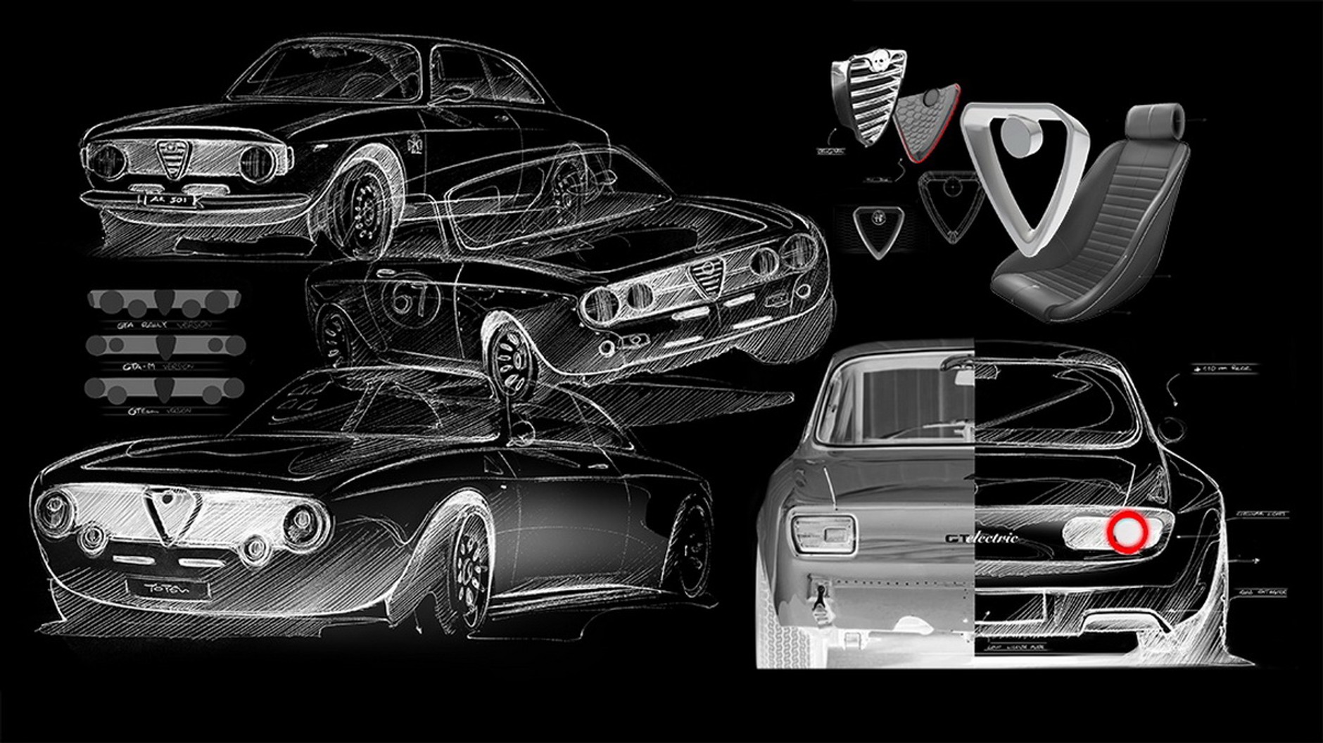 Alfa Romeo Giulia GT Junior w elektrycznym wydaniu