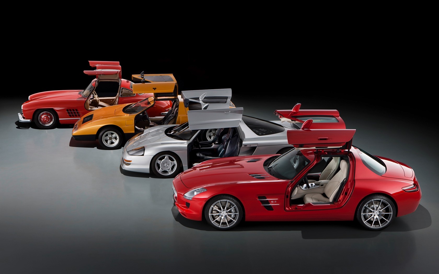 Sportowe Mercedesy