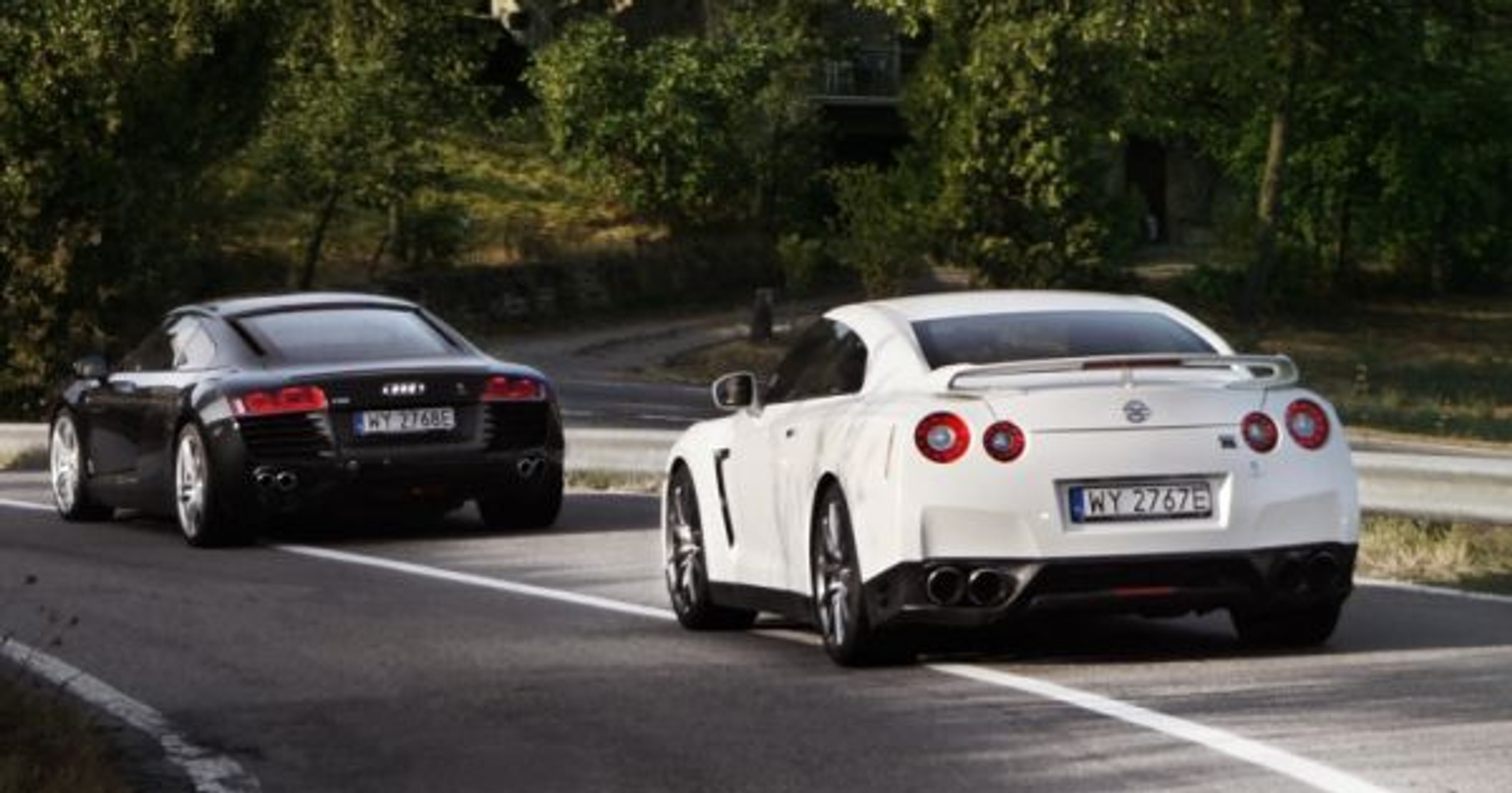 Nissan GT-R i Audi TT