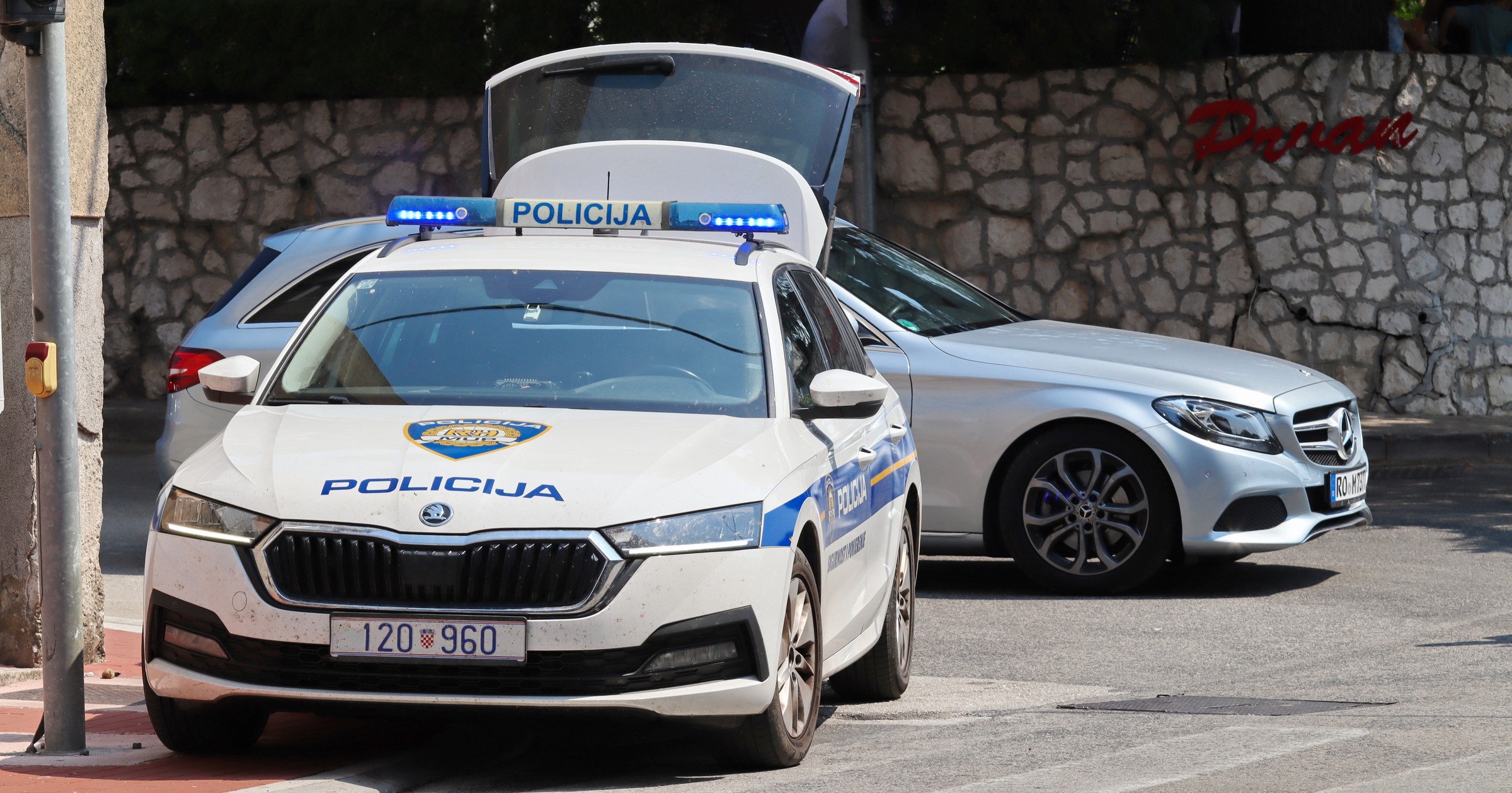 Chorwacka policja (zdj. ilustracyjne)