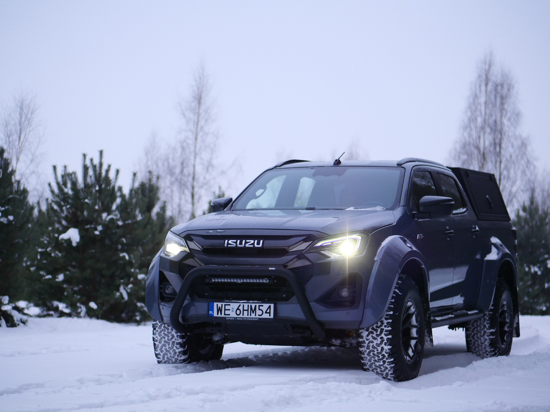 Isuzu D-Max z pakietem Arctic Trucks