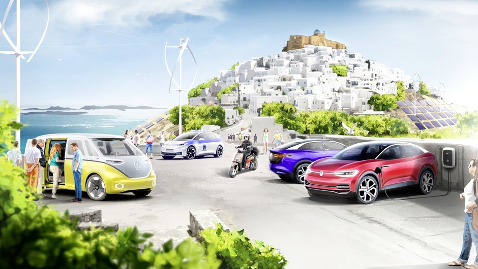 Volkswagen zmieni grecką wyspę Astypalea w miejsce o wzorcowej mobilności