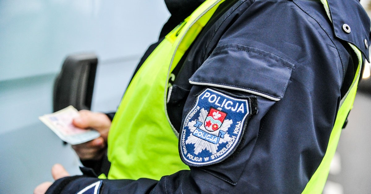  Policjanci zatrzymali kierowcę ciężarówki. Miał płonne nadzieje