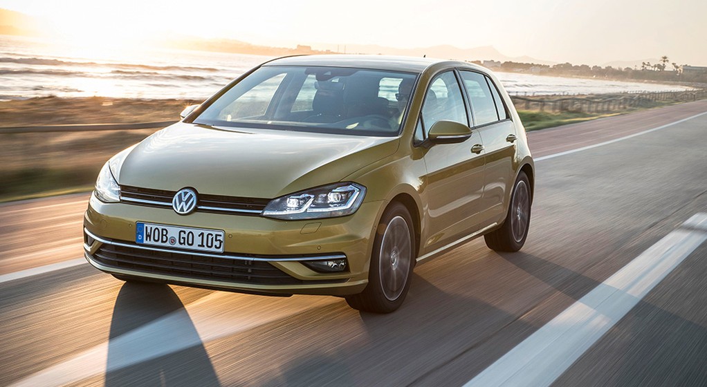VW Golf po face liftingu