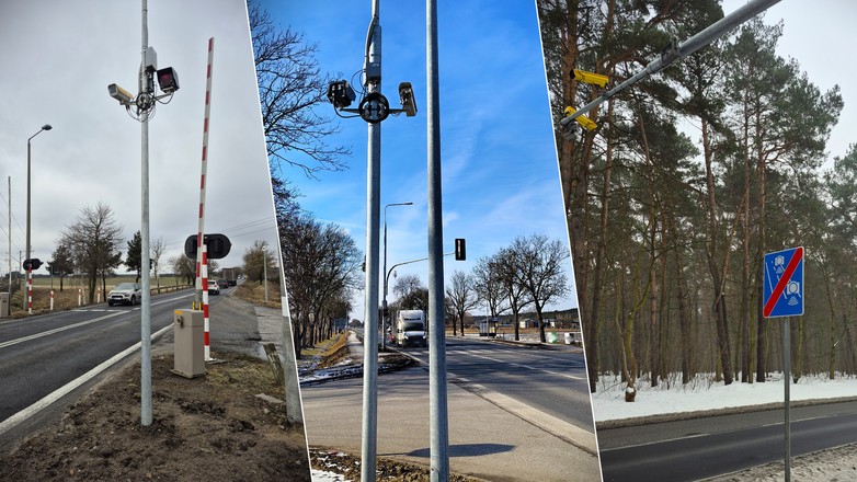 Nowy odcinkowy pomiar prędkości i kamery monitorujące przejazd na czerwonym świetle