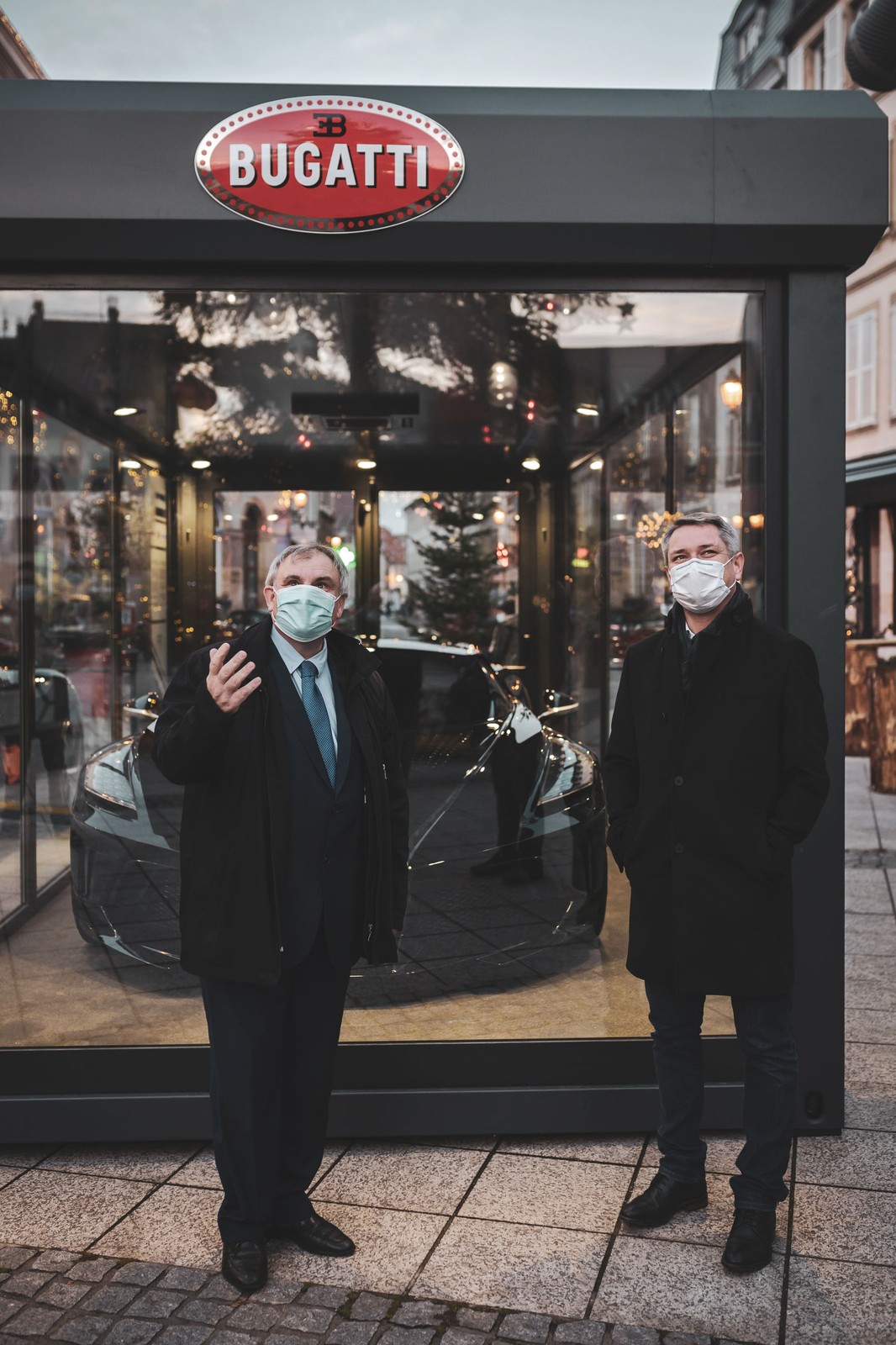 Bugatti La Voiture Noire w Molsheim