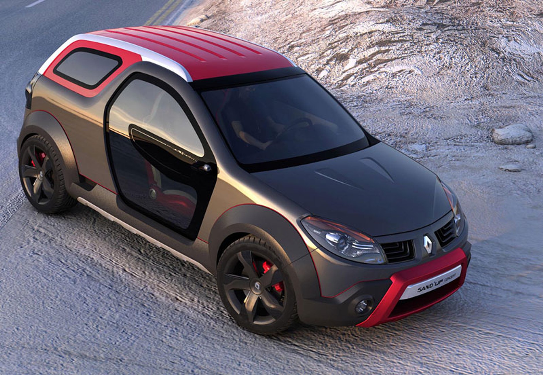 Renault Sand’Up: brazylijski koncept coupé-pickup na bazie Dacii Sandero
