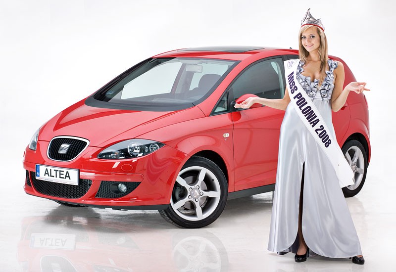 Miss Polonia 2008 i Seat Altea (fotogaleria)