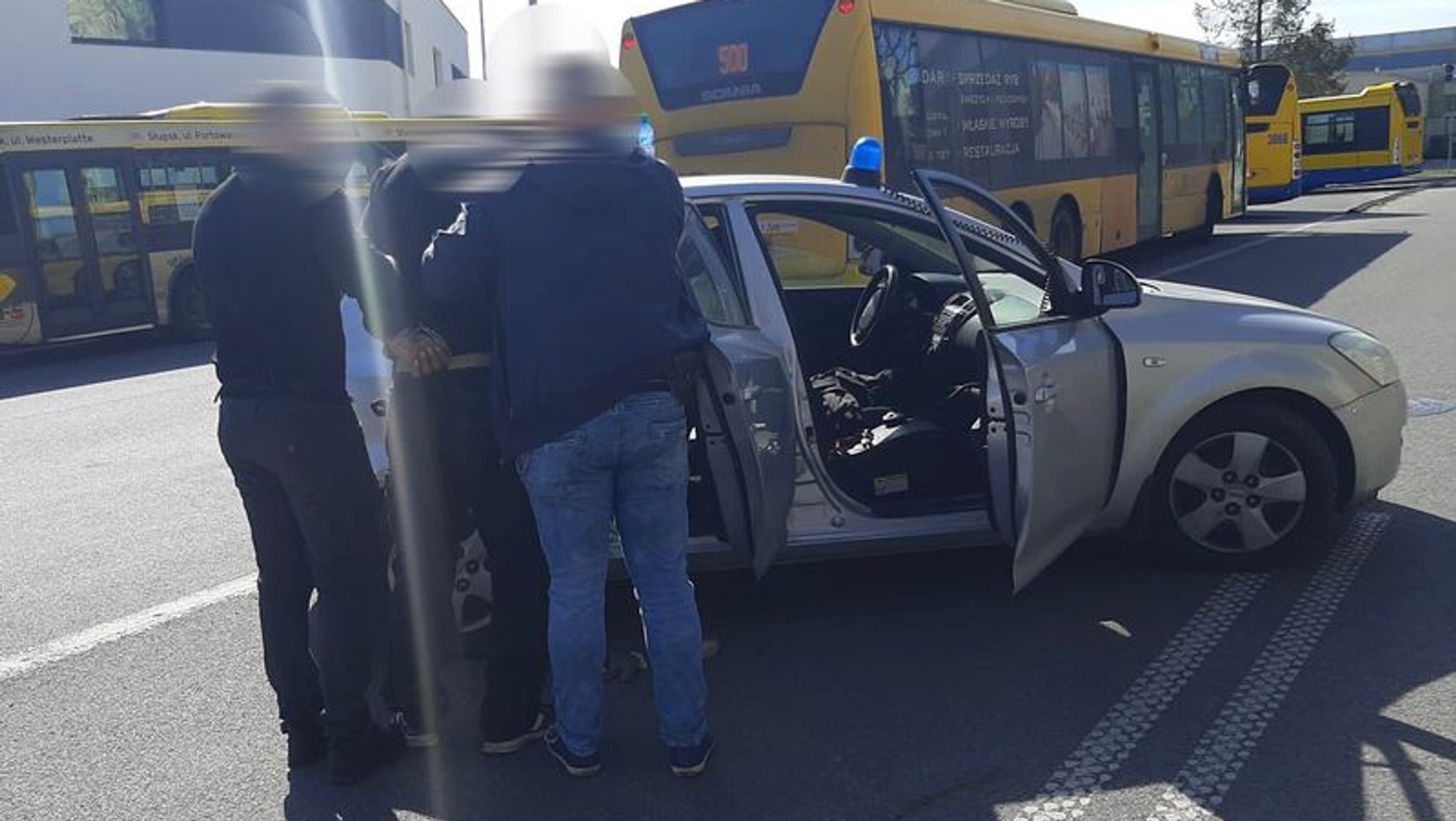 Policja zatrzymanie