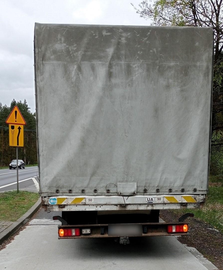 zatrzymany pojazd przez ITD