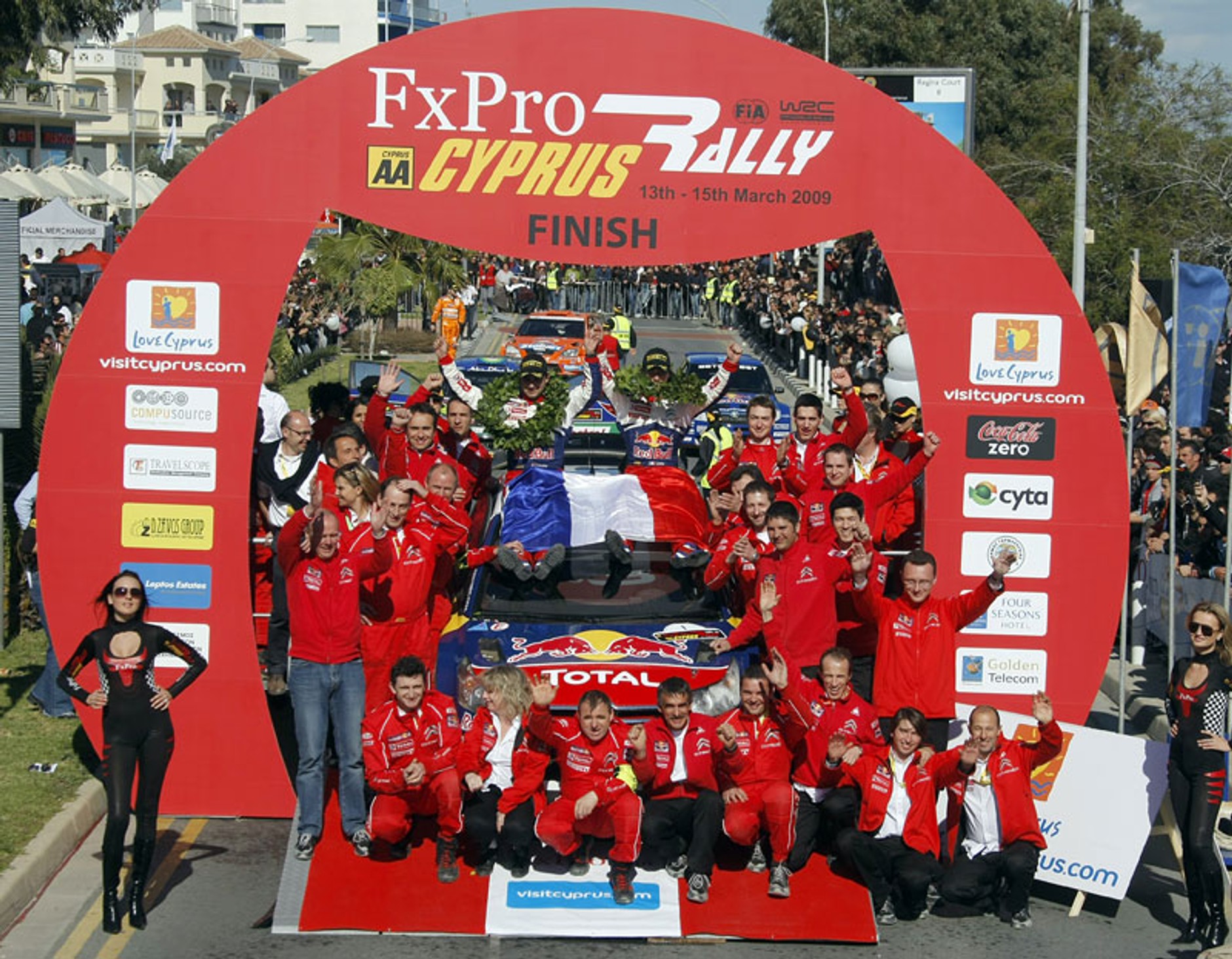 Rajd Cypru 2009: Loeb, Kościuszko i inni (fotogaleria)