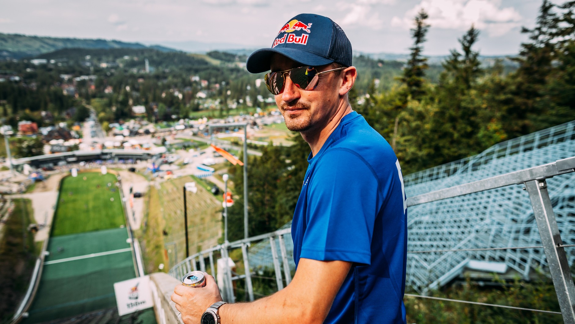 Adam Małysz na skoczni w Zakopanem, Red Bull 400 2018