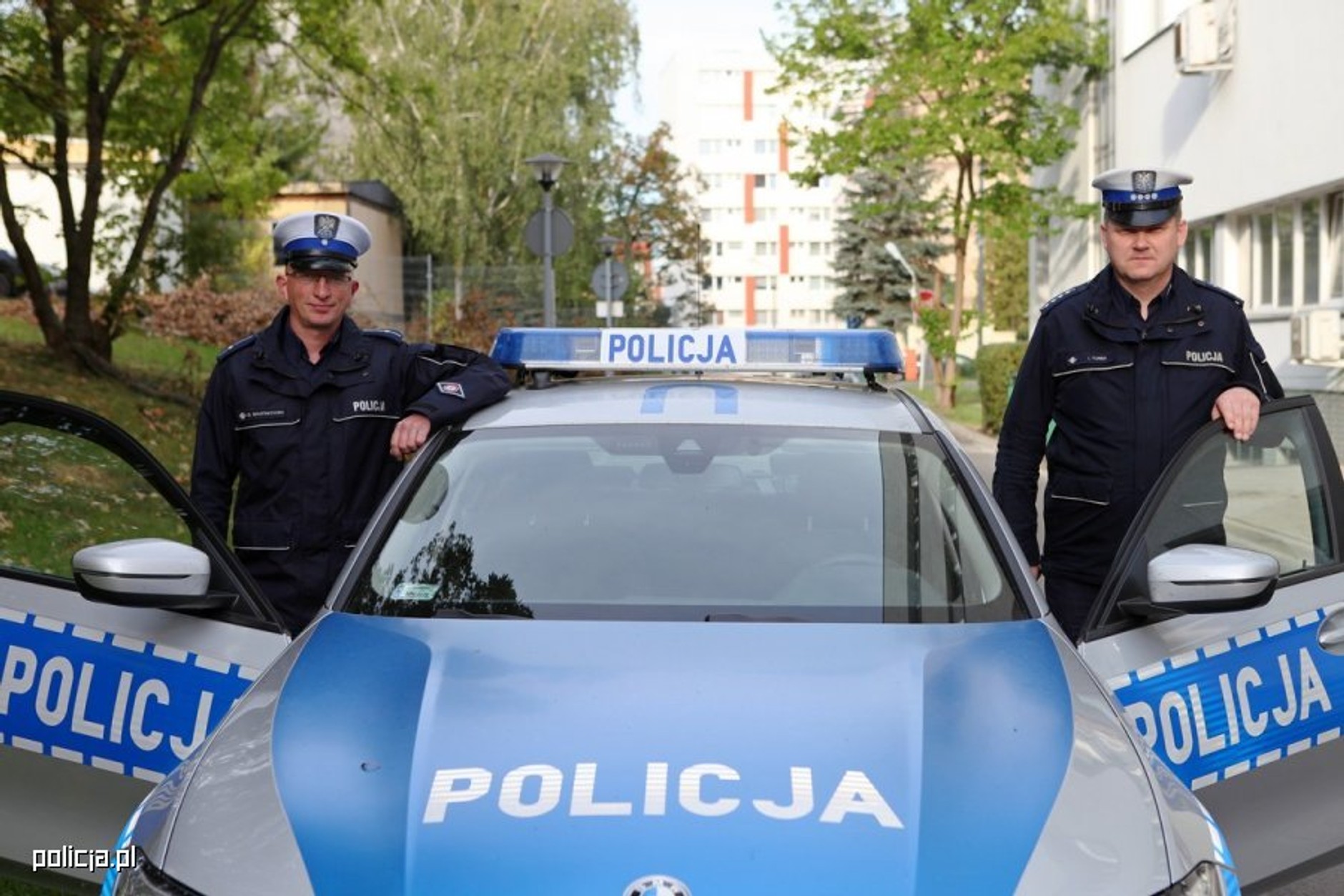 Policjanci z poznańskiej drogówki