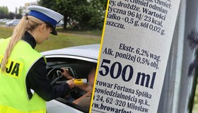 Kontrola trzeźwości. Czy kierowca może pić piwo bezalkoholowe "alk. do 0,5 proc."? Tak!