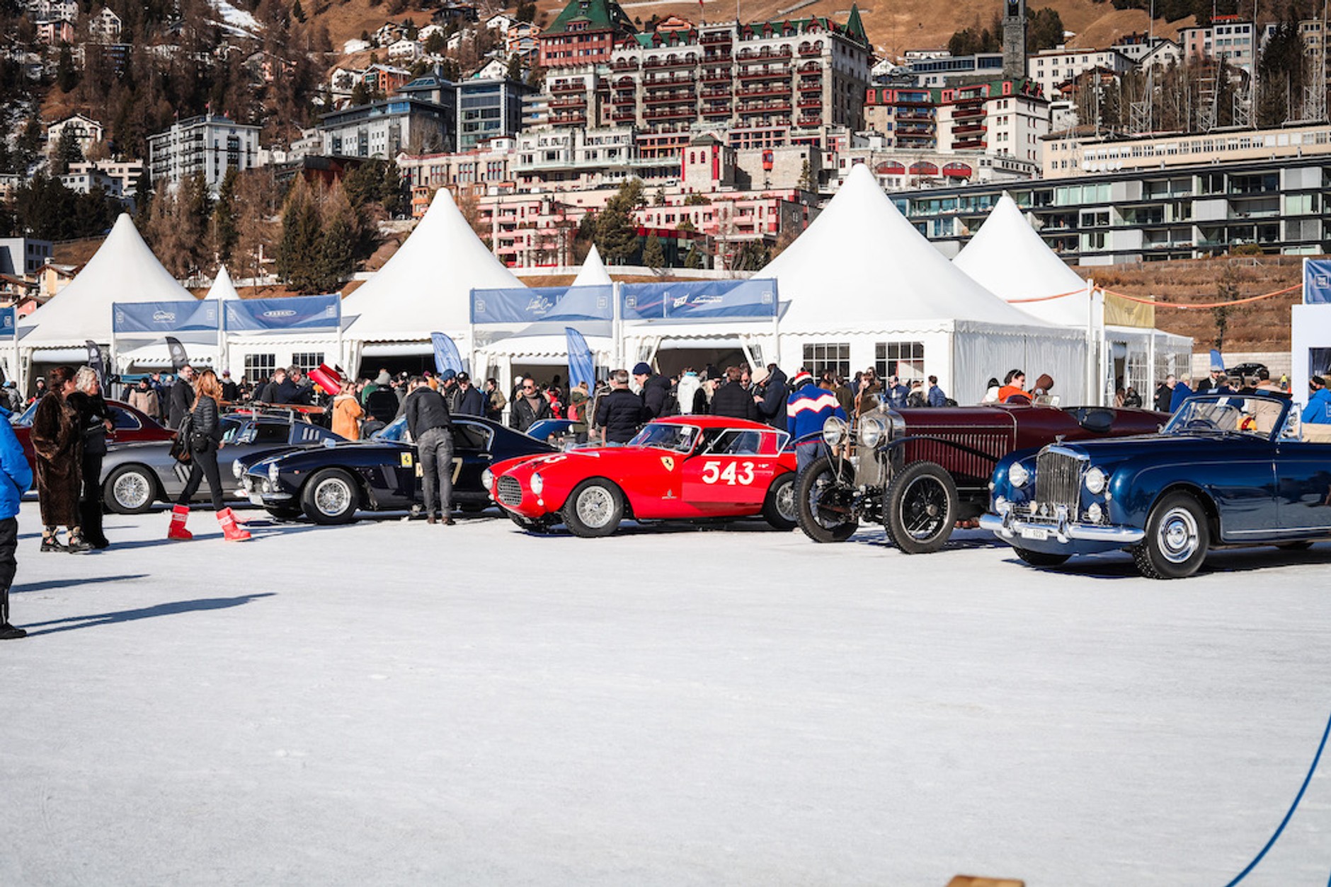 Klasyki na lodzie w St. Motitz