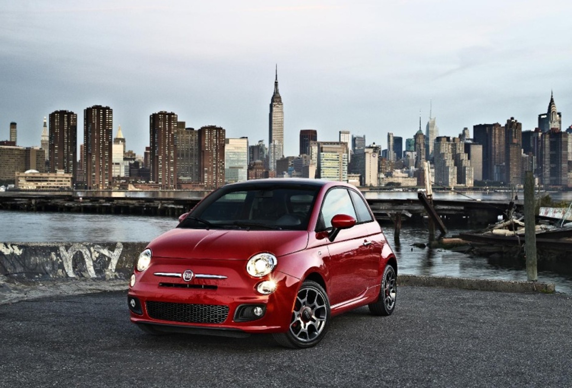 Fiat 500 poprawiony specjalnie dla jankesów