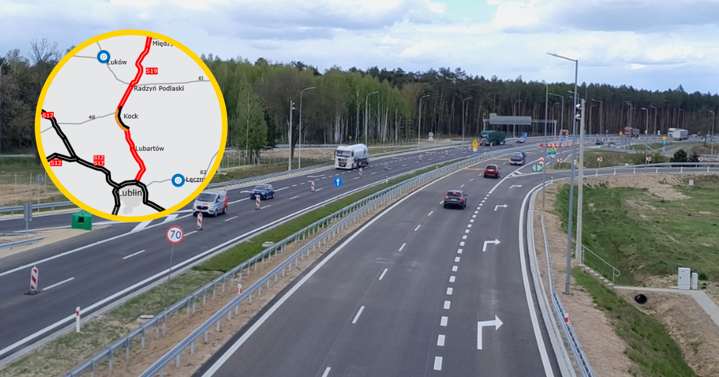 Obwodnica Kocka i Woli Skromowskiej