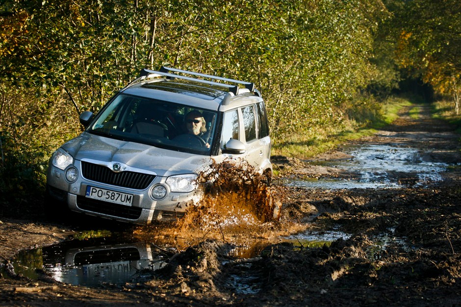 Skodą Yeti i rowerem wzdłuż wybrzeża