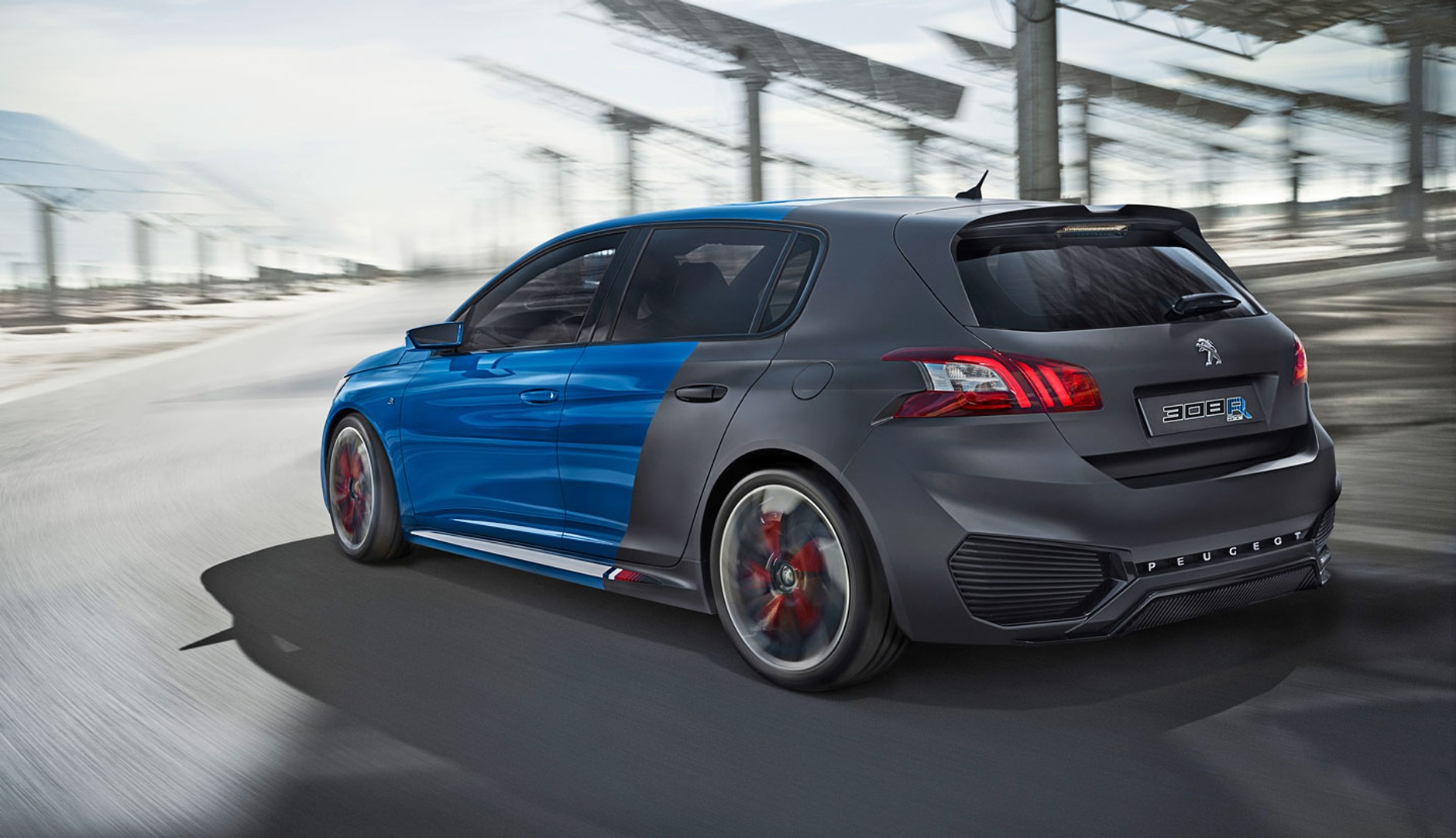 Peugeot 308 R HYbrid przyjechał do Szanghaju