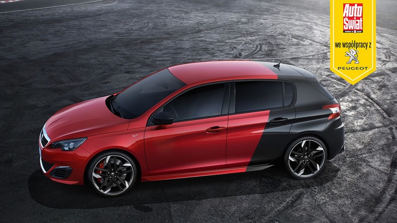Peugeot 308 GTi z dwukolorowym lakierem Coupe Franche