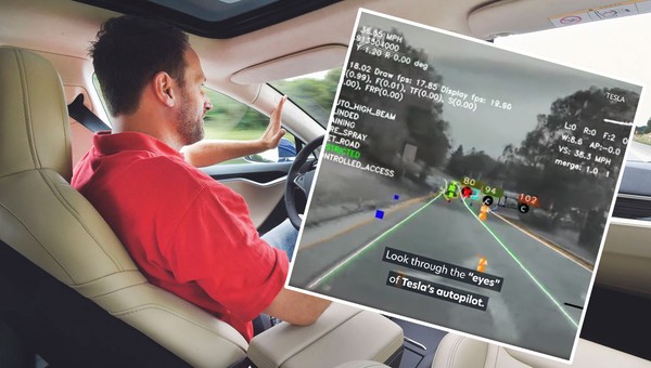 Tak działa Autopilot w Tesli. Zobacz, co widzi i jak pracuje