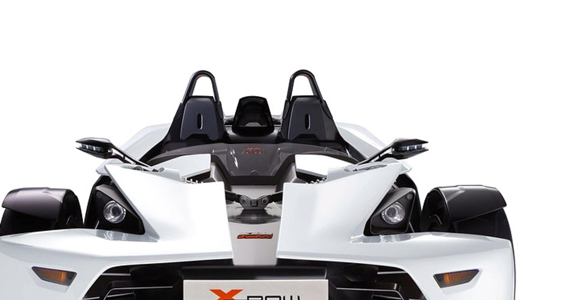 KTM X-Bow w Wielkiej Brytanii w bieli