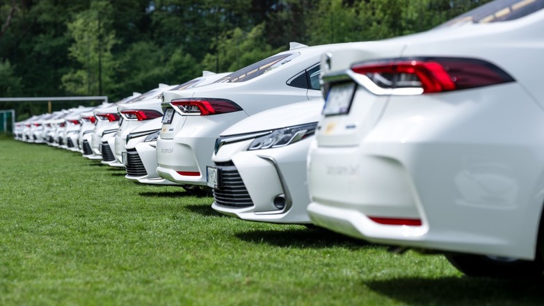 Toyota Corolla w firmowej flocie