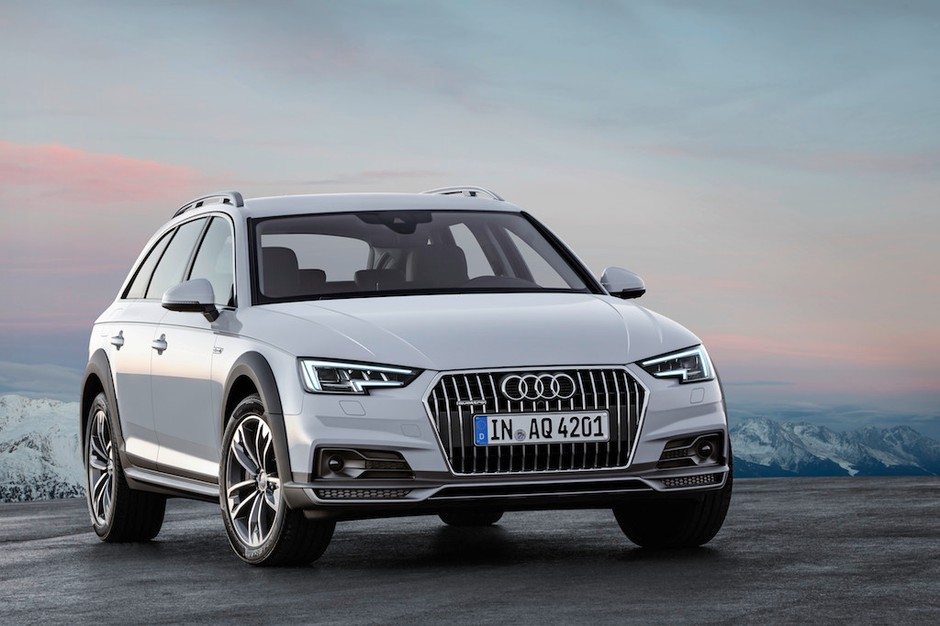 Audi A4 allroad i h-tron na salonie w Detroit 2016