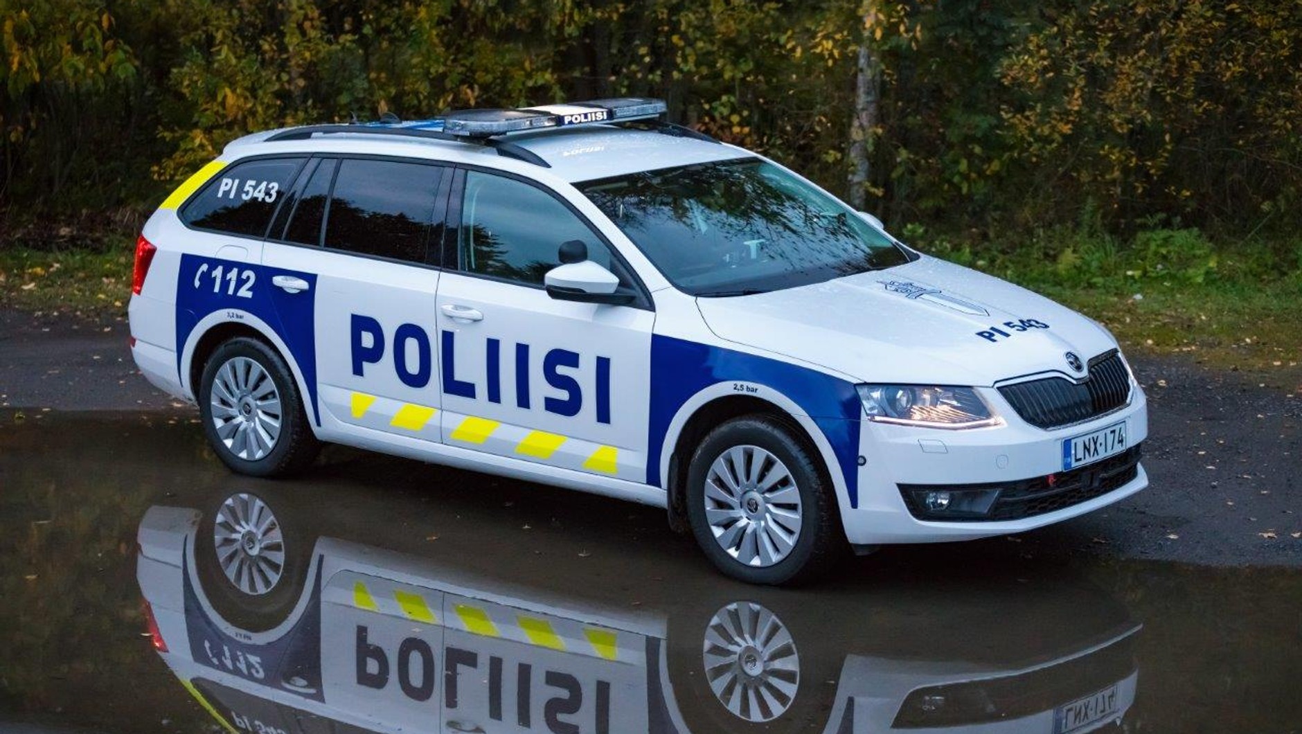Radiowóz fińskiej policji
