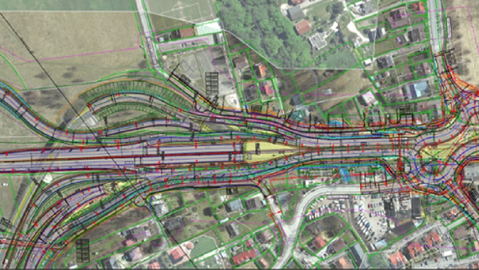 Projekt przebudowy węzła Kraków Południe