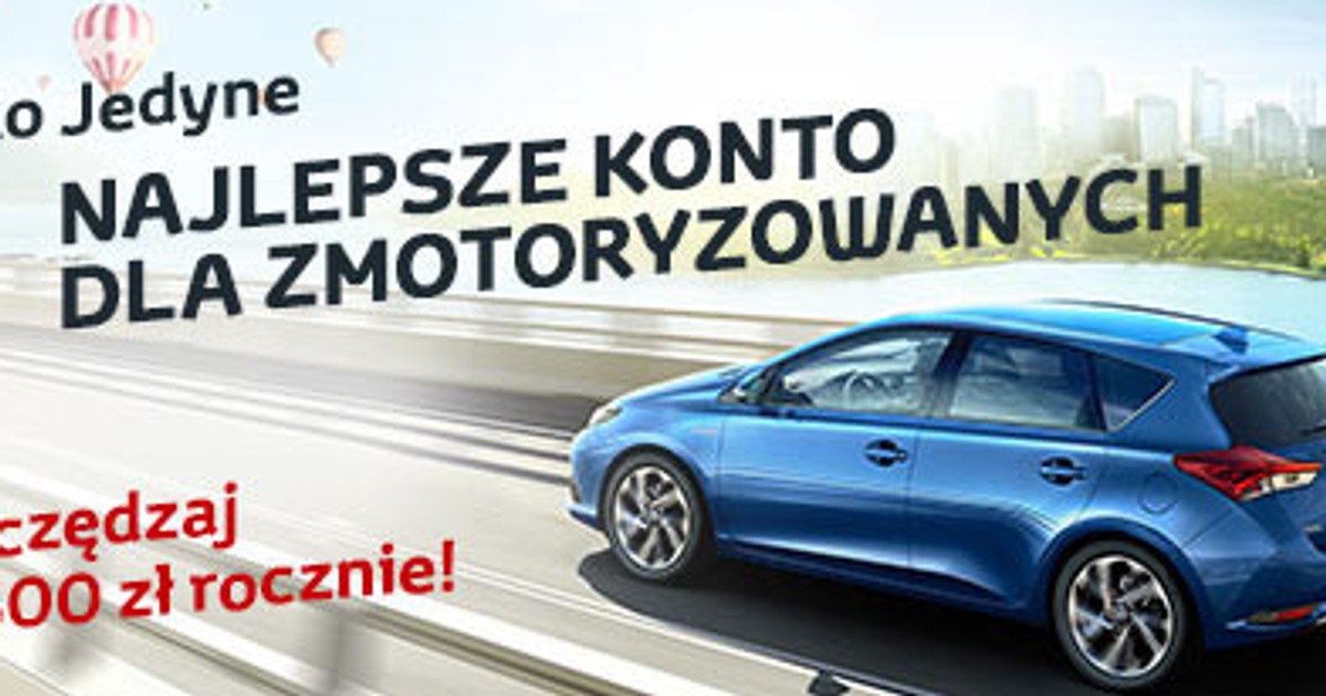 Konto bankowe dla kierowcy