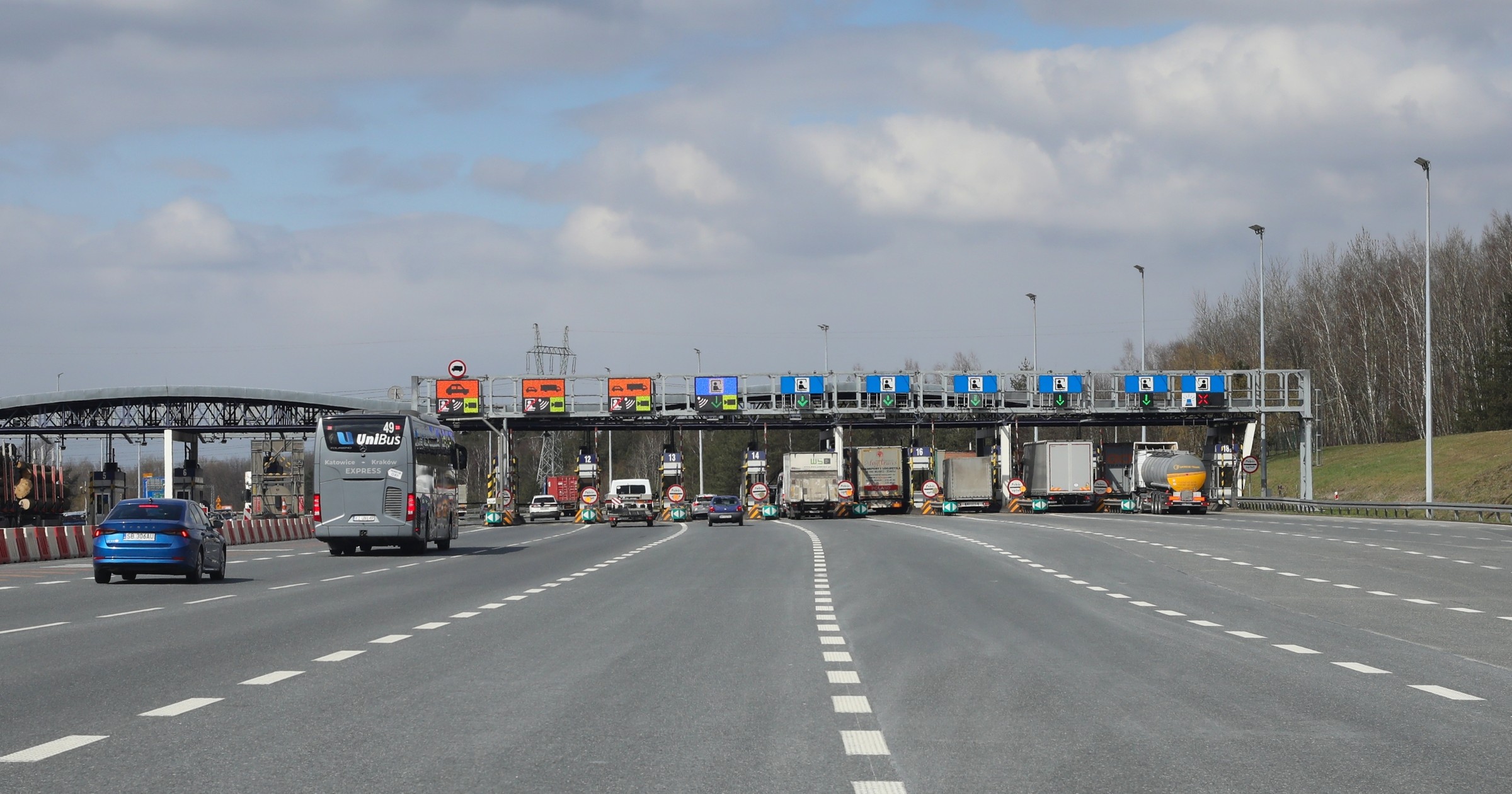 Pobór opłat na A4