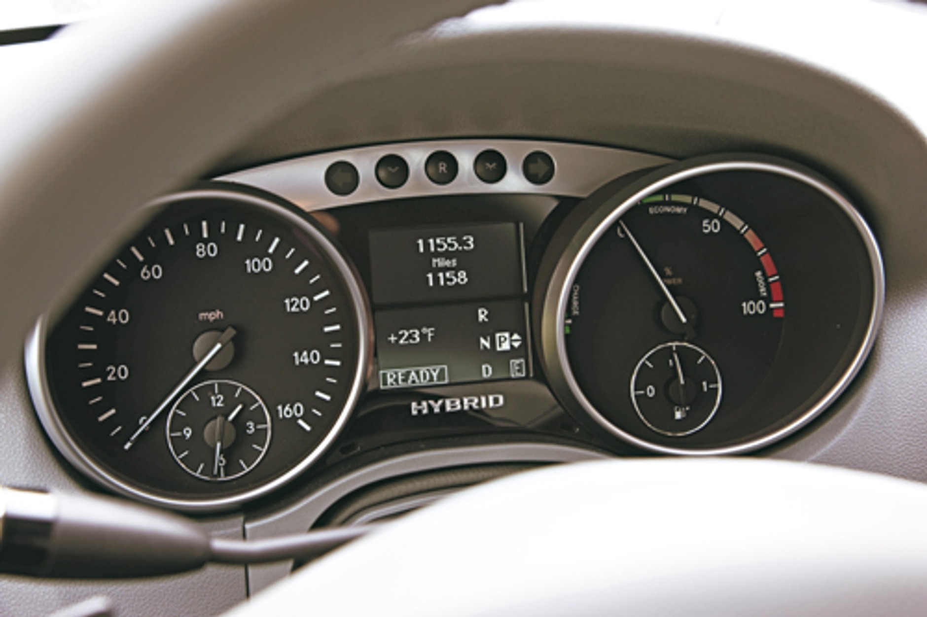 Mercedes ML 450 Hybrid - Benz z baterią