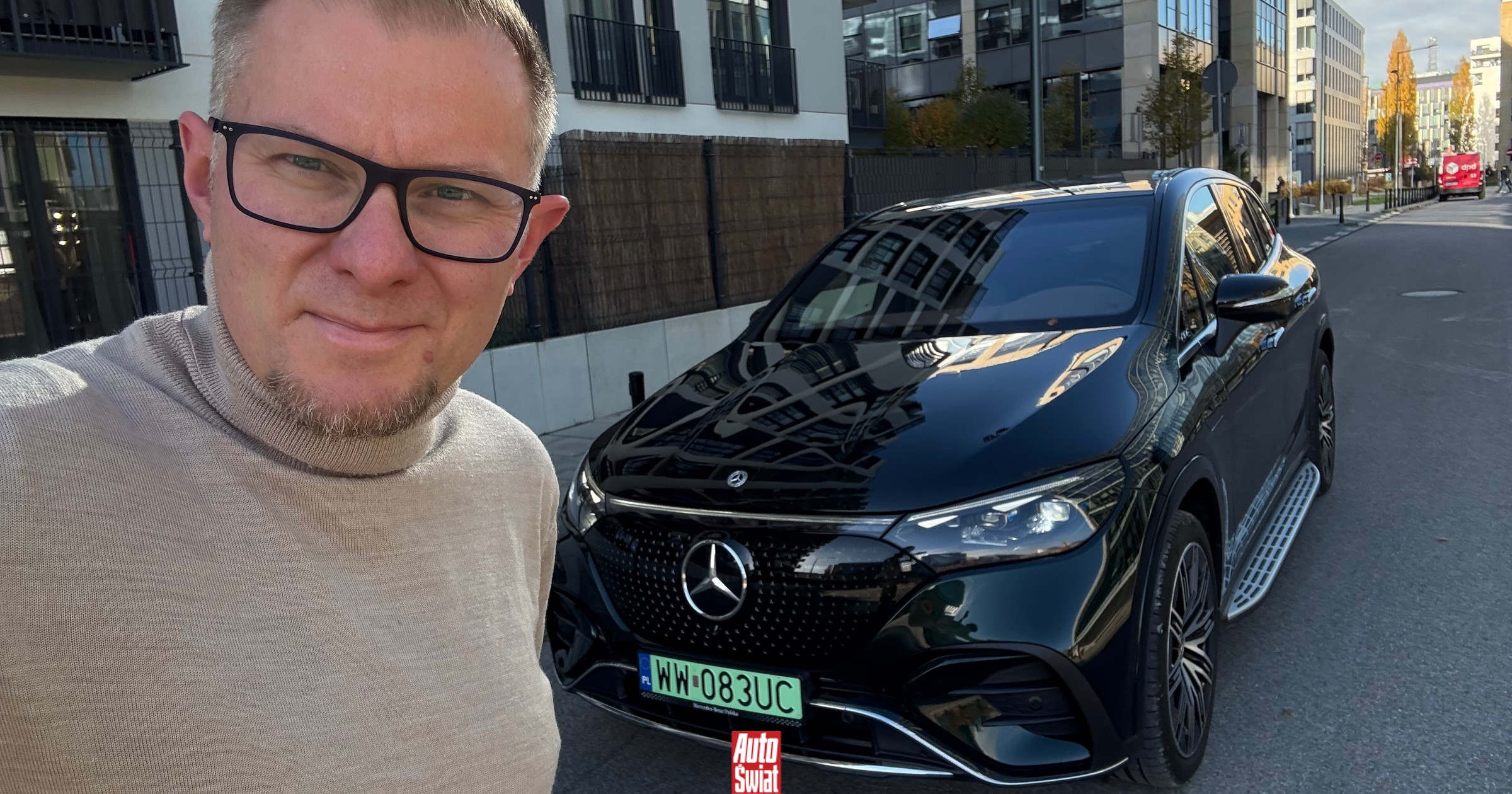 Wsiadłem na tydzień do Mercedesa EQE SUV i już chyba wiem, co z nim jest nie tak. To auto zaskakuje dwa razy