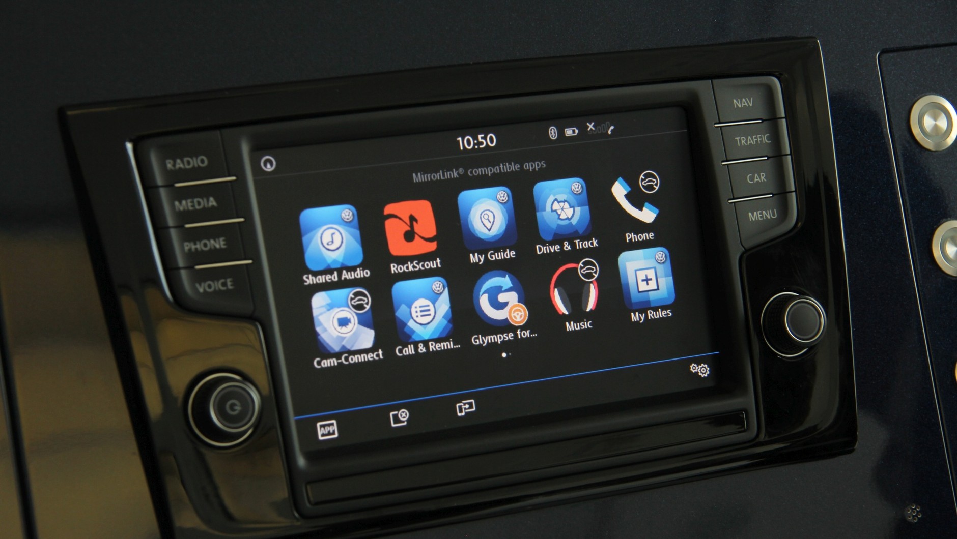VW Tiguan Tech Day - aplikacje MirrorLink
