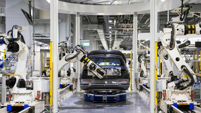 Fabryka Hyundaia - zdjęcie ilustracyjne