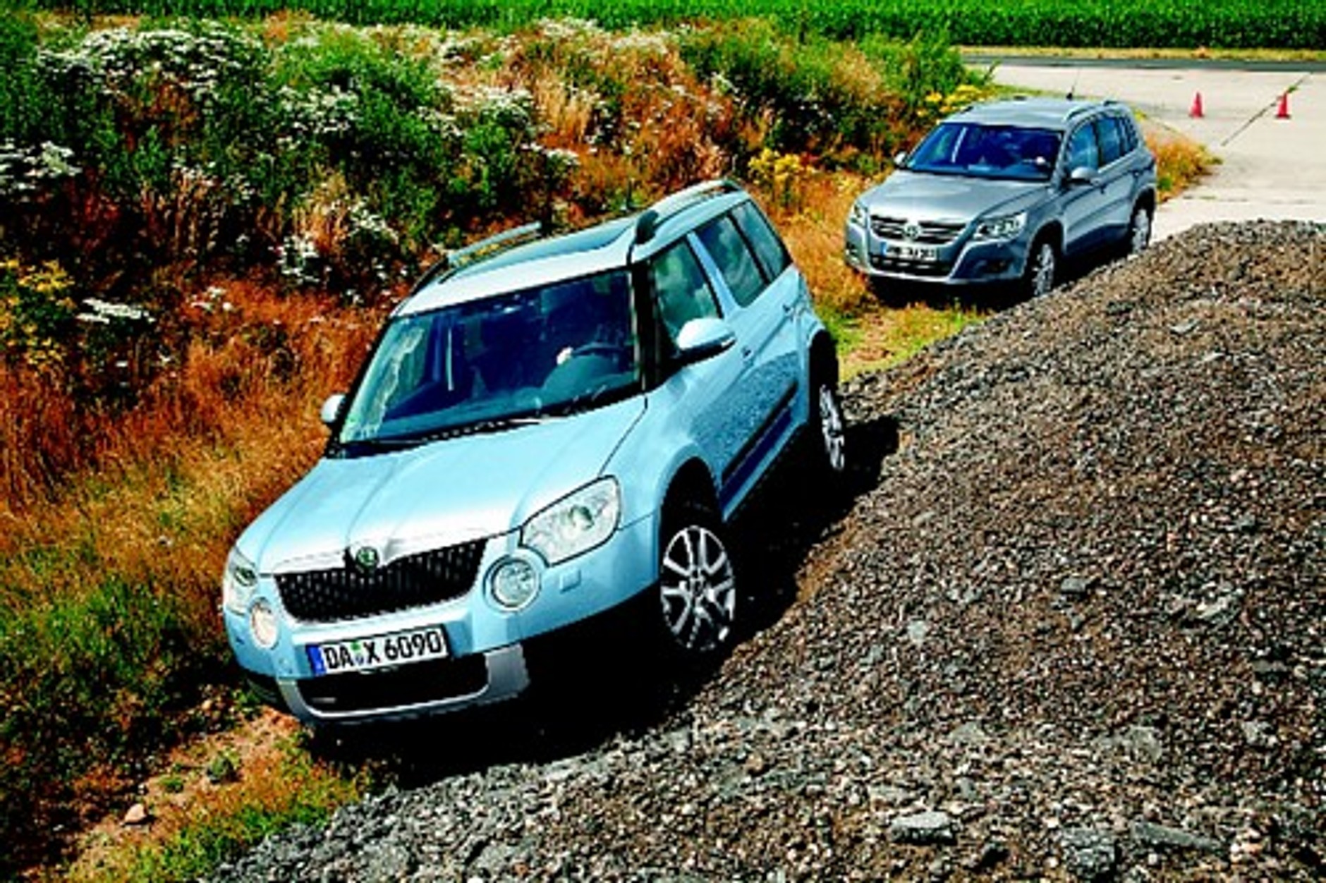 Skoda Yeti kontra Volkswagen Tiguan - Rodzinne starcie