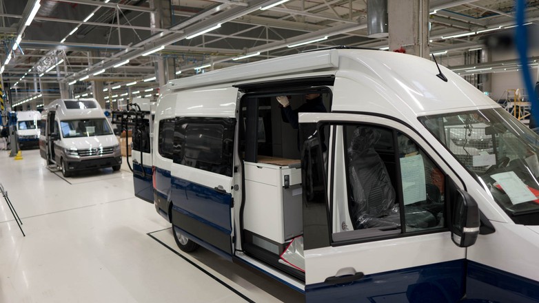 Produkcja kampera Volkswagena we Wrześni