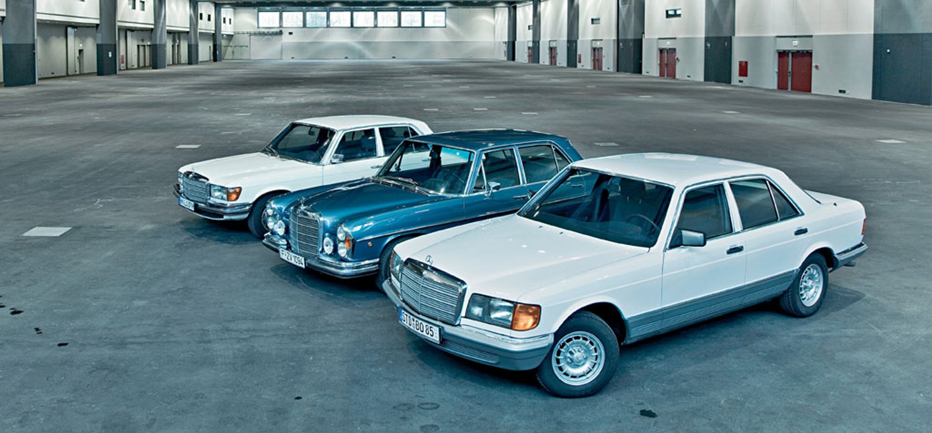 Początki luksusu - trzy generacje Mercedesa 280 SE