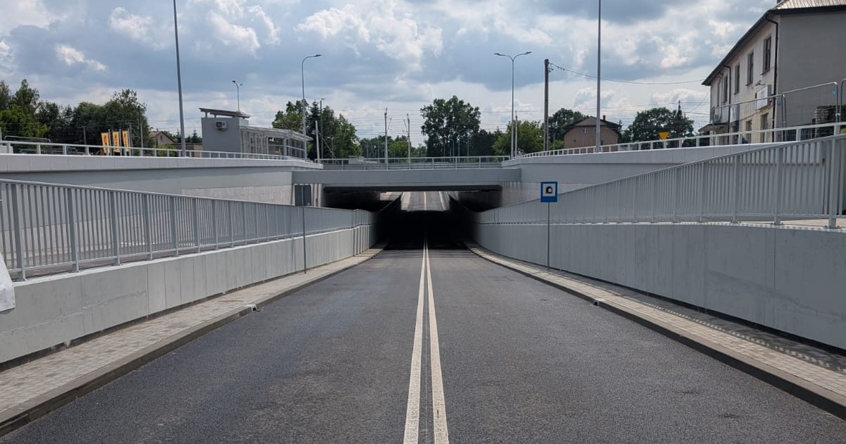 Tunel pod torami kolejowymi otwarty w Sulejówku