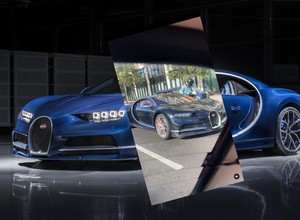 "Gang" na skuterach napadł na kierowcę Bugatti Chirona. Z młotkiem! [WIDEO]