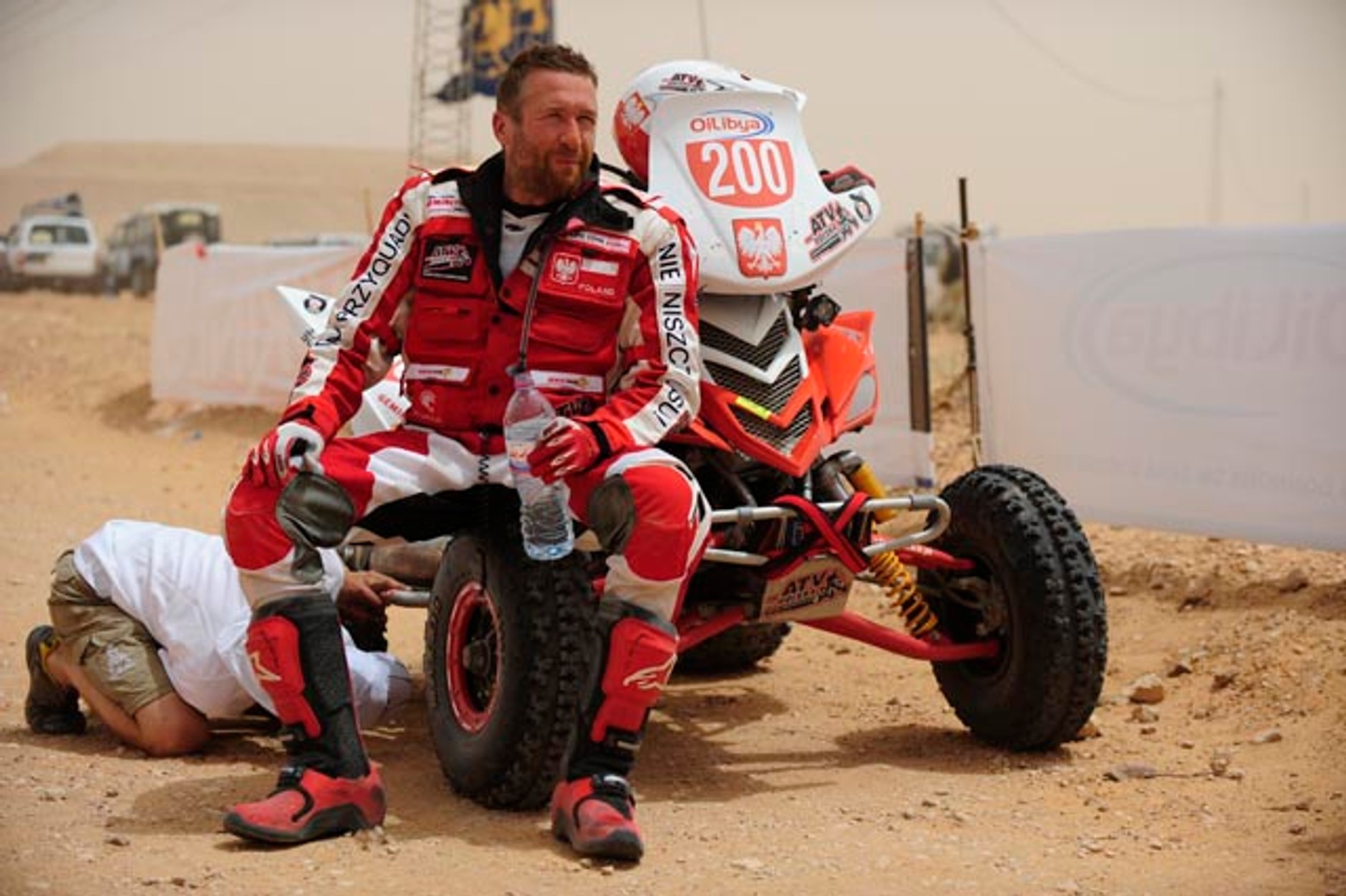 Rajd Tunezji 2010: Rafał Sonik umacnia pozycję lidera (3. etap)