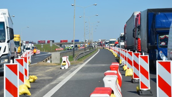 Nowa organizacja ruchu na A1 Tuszyn-Piotrków Tryb.