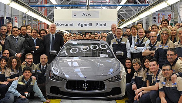 Maserati produkuje coraz więcej 